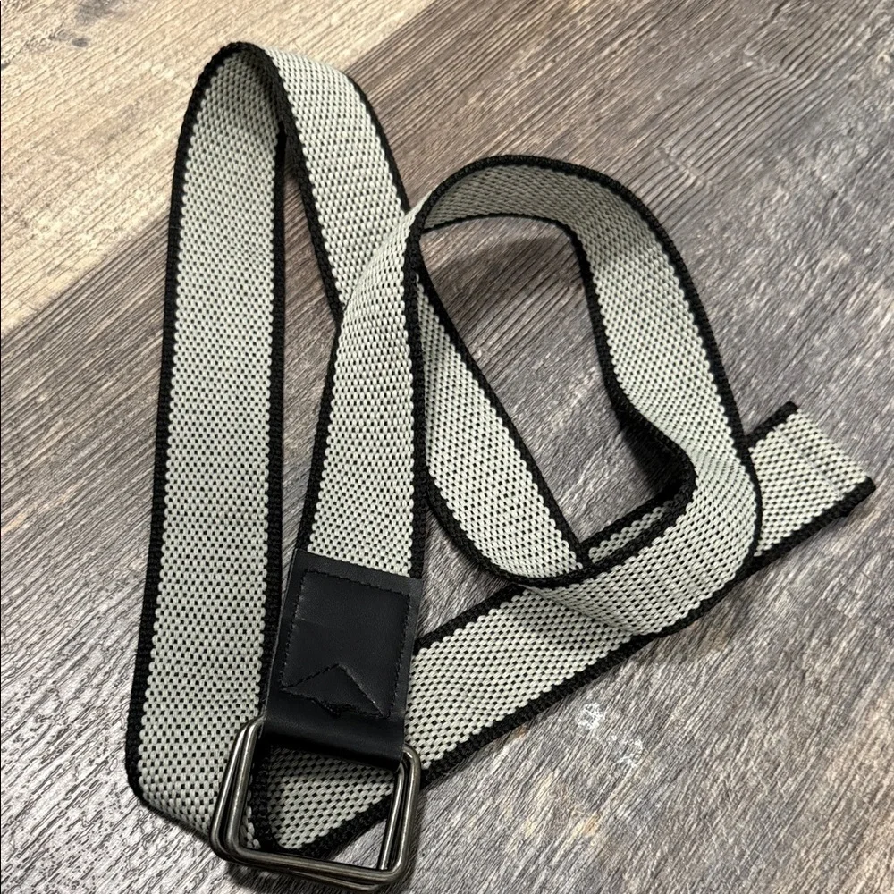 2 Stylish Brown and Cream Men's Belts